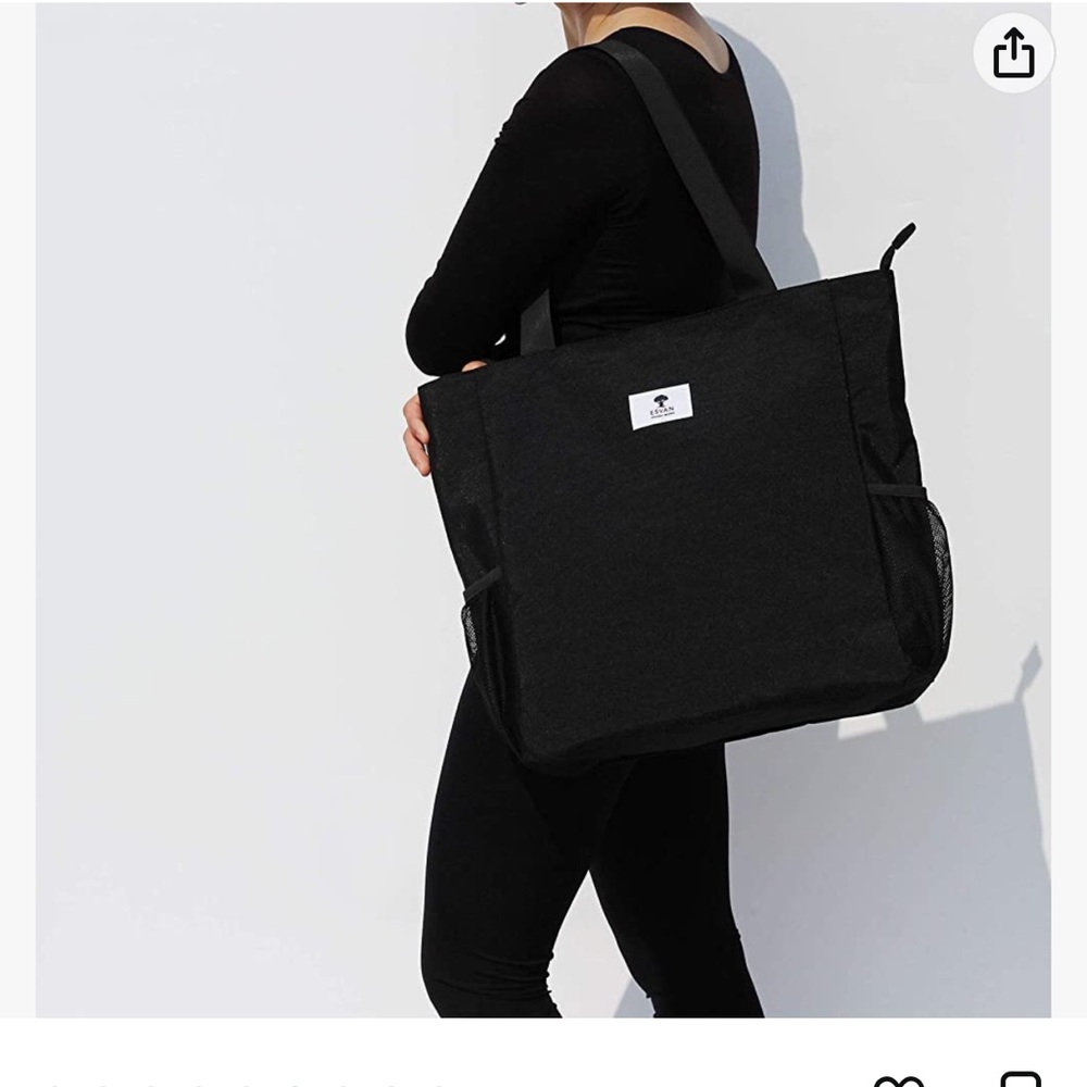 Large Tote Bag Shoulder Bag for Gym Beach Travel Daily Bags Upgraded